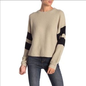 Varsity Stripe Crewneck Sweater